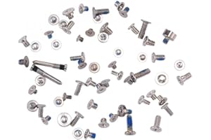 OnlyTech - Set di Viti Interne di Ricambio per iPhone 13 Mini (Viti Inferiori Bianche)