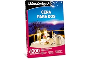 WONDERBOX Regalo -Cena para Dos- 1100 restaurantes seleccionados para Dos Personas