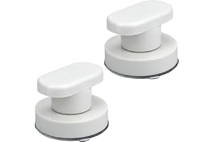 TDDL 2 piezas de ventosa mango de inodoro elevador de ventosa para puerta con ventosa fuerte tira de cristal espejo de cristal para baño