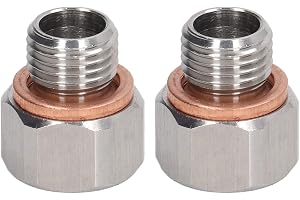 Metrisk Passningsadapter, 1/8 Tum NPT Hona Till M12x1,25 Hanaluminiumlegering för Bilar