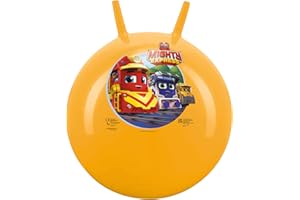 John Gonfiabile Mighty Express rimbalzante Palla Saltare, Colore: Arancione, 50 cm, 59545