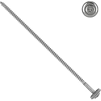 50 Viti Autoperforanti Per Tetti 4.8x50mm - Testa Esagonale, Rondelle EPDM, Colore Rosso Ossido - Foto 2