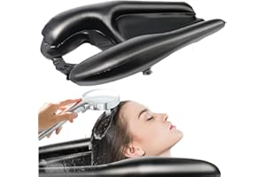 OrtoPrime Lavatesta portatile - Lavabo Gonfiabile per Capelli - Lavatesta Portatile per Anziani. - Lavatesta Gonfiabile - Lavatesta per Lavandino - Lava Capelli Gonfiabile.