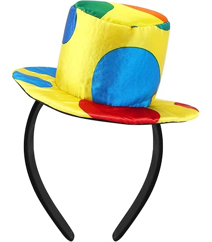 CVDYWDJIE 1 Bandeau De Clown Et 1 Nœud Papillon De Clown, Accessoires De Cosplay, Accessoires De Déguisement De Fête, Accessoires De Costume De Performance