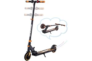 RCB Monopattino Elettrico Bambini da 8-12-16 anni, Solo 7.55KG Pieghevole Monopattino Elettrico, Due Tipi Freni, Autonomia Max 16KM, Velocità Max20KM/H, Regalo per Bambini ed Adolescenti