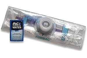 PuriBag : purificateur d'eau pour camping, randonnée, survie, voyage. Filtre portable/purificateur parfait pour le stockage d
