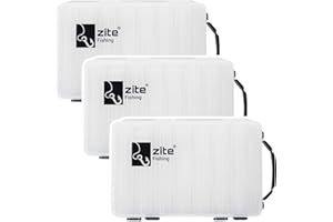 ‎ZITE Zite Fishing Angelbox-Set - 3 Stück Tackle-Boxen 27cm 2-Seitig - Kunststoff-Box Köderbox Angel-Köder Hardbaits-Box