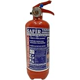 CARSESUAR 1 kg Yangın S&ouml;nd&uuml;rme T&uuml;p&uuml;, ABC Tozlu, 40 MAP, TSE, 4 Yıl S&uuml;reli