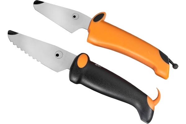 Kuhn Rikon knivar för barn, Svart/Orange, 1.5 x 3.5 x 17 cm
