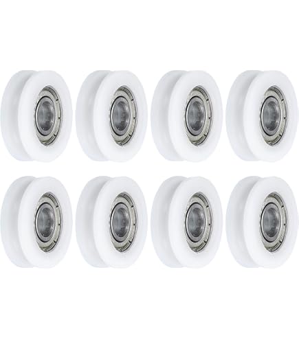 6200 cuscinetti in plastica POM, 10 x 30 x 9 mm, gabbia in