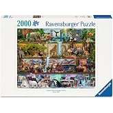 Ravensburger - 2000 Par&ccedil;a Puzzle Wild Animals (166527)