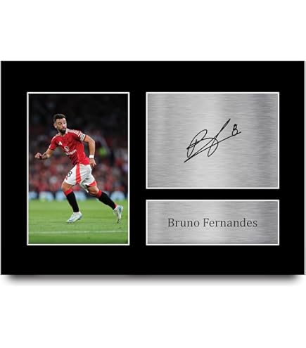 HWC Trading A4 Rio Ferdinand Gifts Printed Signed Autograph