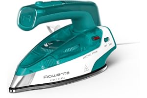 Rowenta First Class, Plancha de vapor, Formato plegable de viaje, Compacta, Ligera, Calentamiento rápido DA1610E0