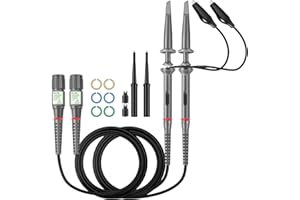 TNP PRODUCTS Hantek PP-150 Oszilloskop-Sonden, 100 MHz, inkl. Zubehör-Set, für HP Tektronix Hitachi 200 V-600 V, 2 Stück