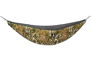 OneTigris Hideout Hamac Underquilt Isomats Underblanket pour hamacs sous-Couverture Thermique Ultraléger pour Outdoor Randonnée Camping 280x120cm(Camo)