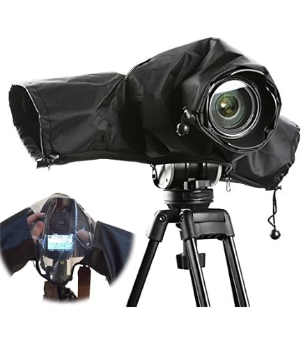 FOMITO Camera Rain Cover Coat Storage Bag Protector Rainproof Waterproof for Canon Nikon Sony : Buy Online at Best Price in KSA