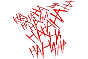 Rianpesn Calcomanía HAHAHA | Pegatinas Divertidas para Sombreros de Seguridad de Motocicleta,Calcomanías Divertidas Autoadhesivas para la decoración de la Pared del Ordenador portátil de la Furgoneta