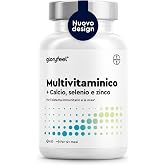 Multivitaminico Completo - 450 Compresse, Maxi Formato, Integratore Multivitaminico con Vitamine e Minerali, Vitamine A,B,C,D