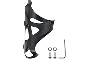 ROADNADO Carbon Bike Bottle Cages Ultralight only 22g Water Bottle Holder Carbon Fiber Bicycle Drink Holder Durable Cup Holder for Road Bike Mountain Bike for 72-74 mm Bottle (Classic Matte-1pcs)