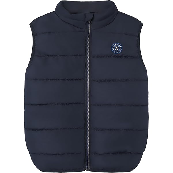 JACK&JONES JUNIOR JESPRINT Puffer Bodywarmer Collar JNR Vest, Black/Detail: White/Rose Blocking, 164, Black/detail: white/pink blockage, 164cm, Black/detail: white/pink blocking