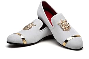 JITAI Mocasines Clásicos De Piel para Hombre De Zapatos Casuales De Boda Y Mocasines para Hombre