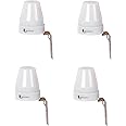 Quick Sense (QS-302): 220 V Auto Day/Night On & Off Photocell, LDR Sensor Switch for Lighting Water Proof (Photocell - Sensor 10A (Set of 4))