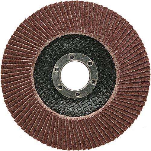 10 Stück SBS Fächerscheiben ø 115 mm Korn 60 Braun Schleifscheiben Schleifmop - 4