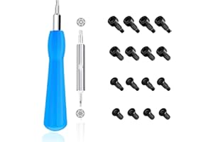 LOOKKA Ring Doorbell Screwdriver Replacement with 16 Pcs of Screws, for Battery Change, Fit Video Doorbell, Video Doorbell 2 and Pro and Elite