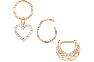 AceFun piercing Helix Tragus ucho chrząstka 16G stal chirurgiczna Piercing Piercing Nos Septum Kolczyki damskie dziewczyny 8 mm 10 mm