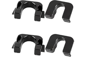 FWYDRJZC 2 Sets Rear Parcel Shelf Clips,Durable Fastening Bracket Clips for Ford Fiesta Focus Parcel Shelf Fastening Bracket Replacement Accessories Compatible with Mk3 Mk4 Carnival Mk7 Mk8 B-Max C-Max