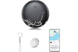 KKSTOTO Airtag Android y Apple, Localizador GPS, Impermeable Smart Tag, Rastreador para Maletas de Viaje, Bluetooth Air Tag Tracker, Compatible con Apple Buscar y Google Localizador