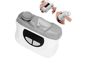 SDHIIOLP Elektrischer Nagelknipser 3 in 1, Elektrischer Nagelschneider mit Nagelfeile Elektrische Nagelschere mit LED Automatischer Nagelknipser Electric Nail Clipper für Baby, Kinder, Erwachsene und Senioren