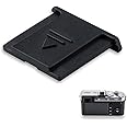 JJC Hot Shoe Cover Hot Shoe Cap Protector Mount for Fujifilm X-T30 X-T20 X-T10 X-T3 X-T2 X-T1 X-T100 X-PRO2 X-PRO1 X-E3 X-E2 X-E1 X-A1 X-A2 X-A10 X-A5 X-H1 X100F X100S X10 X30 X70 GFX 50S etc. -Black