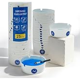 MallArt&reg; 25&rsquo;li Kullan At Jel K&uuml;ll&uuml;k Seti - Koku &Ouml;nleyici Sigara S&ouml;nd&uuml;r&uuml;c&uuml;, Ara&ccedil; İ&ccedil;i ve Ev İ&ccedil;in Pratik K&ouml;p&uuml;k K&uuml;ll&uuml;k, 30 Saniye