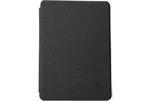 ZhaoCo Etui do 6.8" Kindle Paperwhite (11. generacji-2021) i Kindle Paperwhite Signature Edition Czytnika, Smukłe Etui Ochronne Ze Skóry PU - Czarny