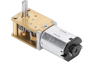 AGATIGE Motore Con Ingranaggi Metallici, JGY - N20 Mini Micro Motore Con Riduzione Di Velocità, Silenzioso N20 DC12V CW/CCW Micro Motore 136RPM Per Giocattoli Intelligenti, Robot Di Simulazione