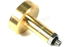 ‎DREHMEISTER Drehmeister Dish Tankadapter M10 (10 mm x 1,5 mm) lang, Messing mit Edelstahlanschluss L76 mm - Adapter für Autogasfahrzeuge - LPG Adapter für Autogas