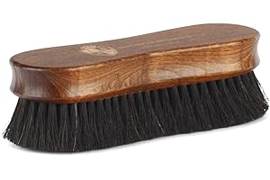 ‎LANGER & MESSMER EXKLUSIVE SCHUHMODE HEIDELBERG Langer & Messmer Premium Schuhbürste aus feinem Rosshaar zum effektiven Polieren Ihrer Schuhe - Die Polierbürste für die professionelle Schuhpflege - Einzeln oder im 2er Set