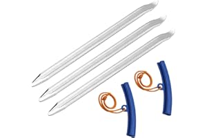 XiangJunly Set di 3 leve per pneumatici per biciclette, leve per pneumatici di biciclette, strumento per cambio pneumatici, leva per pneumatici per moto, kit di attrezzi per cambio pneumatici MTB, con