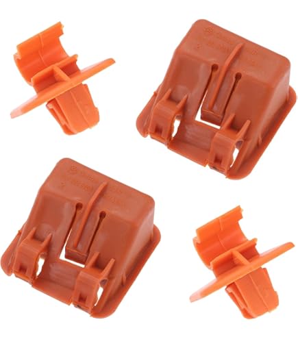 Lot De 2 Clips De Fixation Capot Pour Peugeot, Citroën, Berlingo - Références 792834, 6992P3 - Plastique ABS Résistant