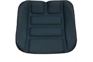 KLARA SEATS Sitzpolster Sitzkissen passend Grammer DS85 / 90 AR Stoff Schwarz Schlepper Stapler Linde