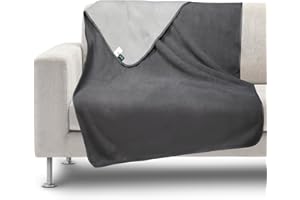 Kritter Planet Liebesdecke Sex Decke Wasserdicht Klein, Waschbar Hundedecke Katzendecke Sofadecke Tagesdecke Sofaschutz Hund Kuscheldecke Wasserdicht für Sofa Bett Couch Auto, M Decke 75x125, Grau