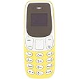 Zunate Unlocked Smallest Mobile Phone, BM10 Tiny Mini Mobile with Voice Changer Hands Free Bluetooth Dialer Phone for Students, Support Dual SIM Card (Yellow)