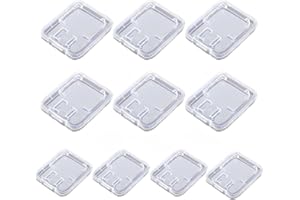 RAMGLYO 10 pezzi Custodia per schede SD per l'archiviazione di schede di memoria (schede SD, schede TF, custodie per schede)