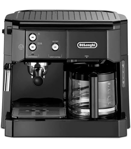 Machine à Café Combiné De'Longhi BCO410.1 - Expresso + Filtre - Occasion (à Nettoyer)