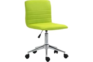 ‎SVITA SVITA Linus Schreibtischstuhl Kinder Drehstuhl Stoffbezug Grün