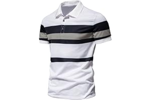 LAOSU Polo Homme Manches Courtes Grande Taille Streetwear Printemps Été Beau T-Shirt Mode Hauts Imprimé Sport Pas Cher Casual Tee Shirt Décontractés Confort Chic Col Boutonné Vintage Golf Tops