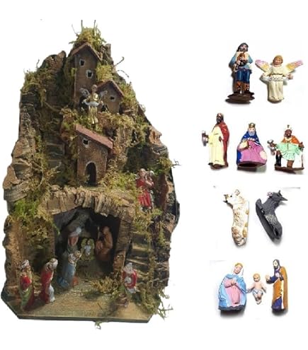 Pastore In Plastica Per Presepe - Uomo Che Defeca, Altezza 10 Cm - Artigianale Per Presepe San Gregorio Armeno - 5