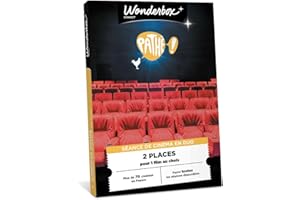 TICK&BOX Ticketbox - Cinéma Pathé Gaumont - Séance Classique en Duo - Coffret Cadeau - Idée Cadeau Divertissement