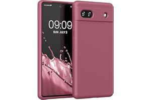 kwmobile Etui kompatybilne z Google Pixel 6a – silikonowe etui na telefon z TPU z miękkim wykończeniem – fiolet orchidea